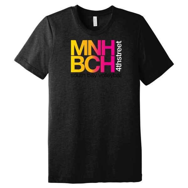 Unisex Triblend Short Sleeve Tee (Block) Thumbnail